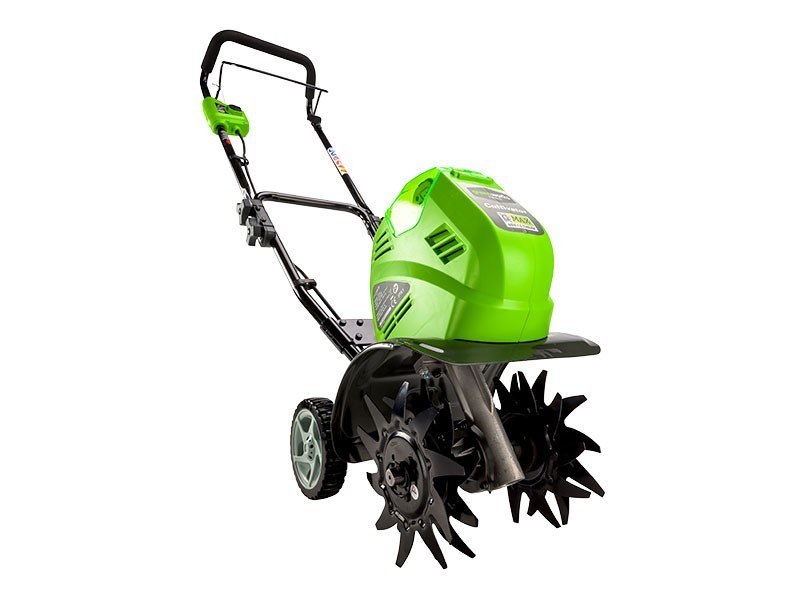 Aku kultivátor Greenworks G40TL 40V - foto 4 Aku kultivátor Greenworks G40TL 40V - foto 4