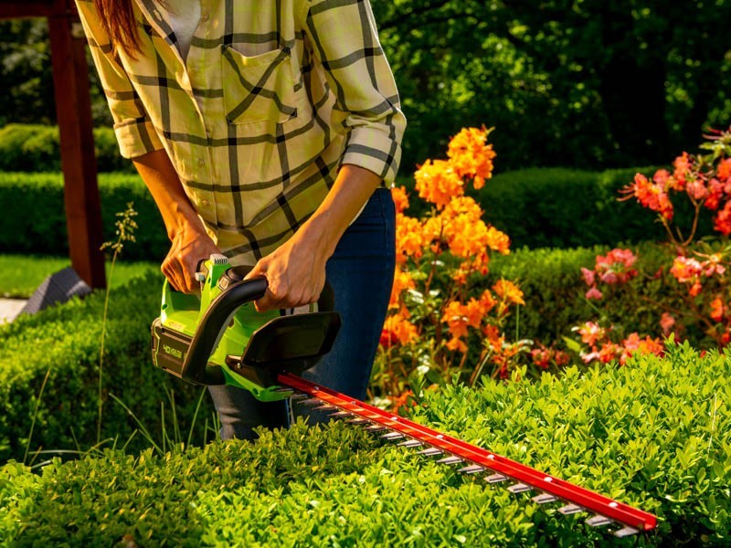 Aku plotové nůžky Greenworks G40HT61 40V - foto 18