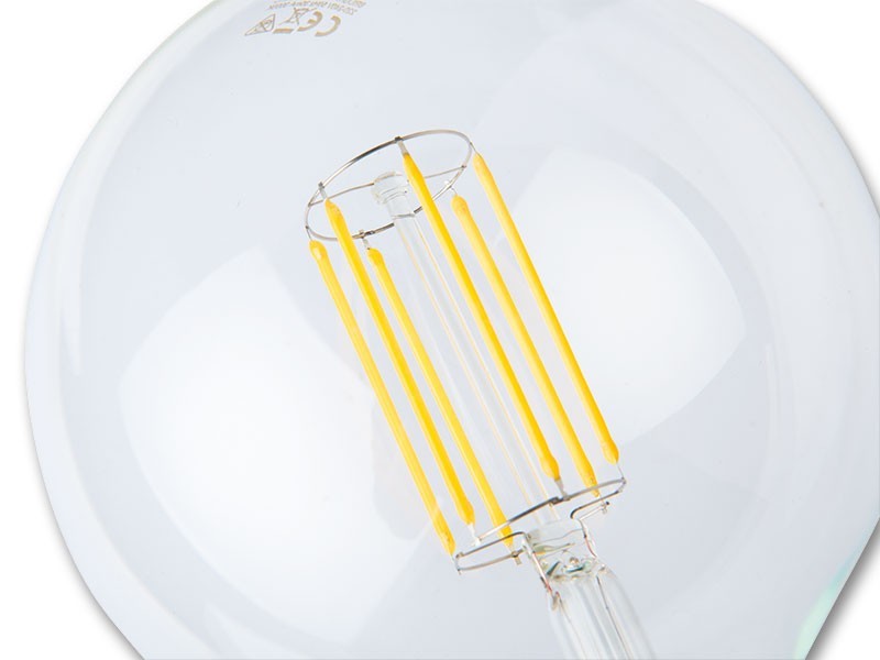 LED žárovka s vláknem 8W-E27 teplá - foto 2 LED žárovka s vláknem 8W-E27 teplá - foto 2