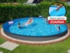 Azuro Ibiza 400 - Antracit - hĺbka 1,20 m