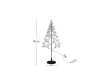 Světelný strom LED, bílý , 60 cm, venkovní