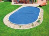 Solární plachta pro bazén 5,5x3,7 m