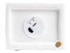 Vysoký domček so zelenou strechou 10,5x8x21,5 cm, LED