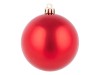 Vánoční koule Ø8cm červená, 50ks