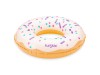 Nafukovací kruh Donut Vanilla 79x22cm