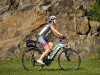 Cyklo přilba MTF Race, bílá, S/M