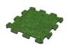 Gumová dlažba Puzzle MAX3, umelá tráva 500x500x25mm