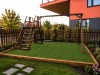 Gumová dlažba Puzzle MAX3, umělá tráva 500x500x25mm - foto3