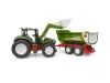 Bruder 3452 - ROADMAX Traktor s predným nakladačom a vozom - foto2