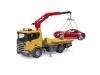 Bruder 3552 - Scania Super 560R odťah s autom