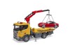 Bruder 3552 - Scania Super 560R odťah s autom - foto2