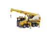 Bruder 3571 - Nákladné auto Scania so žeriavom Liebherr