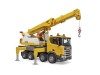 Bruder 3571 - Nákladné auto Scania so žeriavom Liebherr - foto2