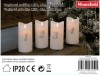 Vosková sviečka LED, 4ks,7,5x15cm - foto7