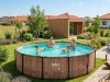 Swing FRAME TEAK 3,05x1,07M + Skimmer mount - foto3