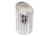 Sviečka strieborná LED krakovaná 12,5 cm - foto2