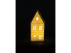 Vysoký domček so zelenou strechou 10,5x8x21,5 cm, LED - foto4