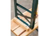 Zahradní pivní set 180cm stůl + 2 lavice, dřevo/kov - foto4