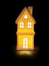 Tehlový domček vysoký 22,5 cm, LED - foto3