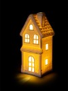 Tehlový domček vysoký 22,5 cm, LED - foto4