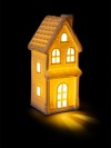 Tehlový domček vysoký 22,5 cm, LED - foto5