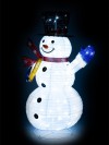 3D LED snehuliak 120 cm, vonkajšie - foto6