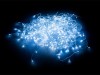 LED záves spojovací 6 m, studená biela