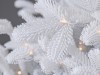 Jedľa DELUXE LED, biela, 210 cm - foto4