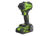 AKU rázový skrutkovač Greenworks  PRO ID5250 24V