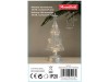 Sklenený LED stromček, 10LED, 11,8x8,3x29,5 cm - foto3