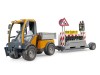 Bruder 2693 - VarioCar s plošinou a přívěsem - foto2