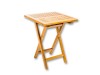 Balkonový stôl AMBRA 75x60x60cm, teak
