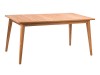 Záhradný stôl LIGERO 76x160x90cm, teak