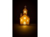 Keramický kostel na svíčku 10,5x6,5x19,7 cm - foto5