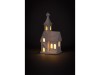 Keramický kostelík LED 2,8x7,8x19,2cm - foto4