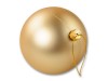 Vianočná guľa matná zlatá Ø12cm, 1ks