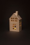 Dekorace domek na svíčku porcelánový, 19 cm - foto2