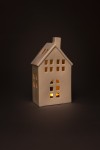 Dekorace domek na svíčku porcelánový, 19 cm - foto3