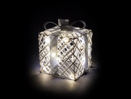 Vánoční dárek LED, 205LED, 22x22x24,5 cm Vánoční dárek LED, 205LED, 22x22x24,5 cm