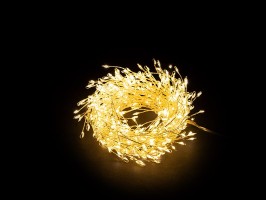Řetez shlukový 400 LED, 8m, teplá bílá, venkovní Řetez shlukový 400 LED, 8m, teplá bílá, venkovní