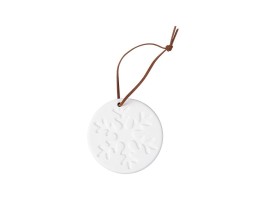 Závěsná keramická ozdoba 6,5x0,5x6,5 cm Závěsná keramická ozdoba 6,5x0,5x6,5 cm