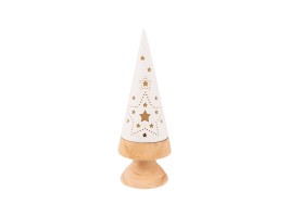 Stromek se dřevem 9,5x9,5x27 cm, LED Stromek se dřevem 9,5x9,5x27 cm, LED