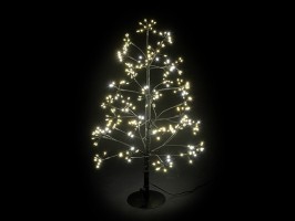 Světelný strom LED, černý , 60 cm , venkovní