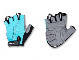 Cyklistické rukavice vel. XS, dámské modré