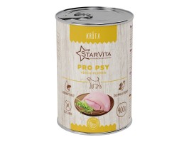 Starvita konzerva pro psy krůta 400g