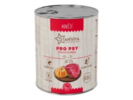 Starvita konzerva pre psov hovädzie 800g Starvita konzerva pre psov hovädzie 800g