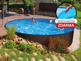 Azuro Ibiza 400 - PVC hnědá - hloubka 1,50 m Azuro Ibiza 400 - PVC hnědá - hloubka 1,50 m
