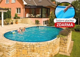 Azuro Ibiza 600 - PVC hnedá - hĺbka 1,50 m Azuro Ibiza 600 - PVC hnedá - hĺbka 1,50 m