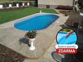 Azuro Ibiza 700 - Antracit - hloubka 1,20 m Azuro Ibiza 700 - Antracit - hloubka 1,20 m