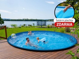 Azuro Ibiza 500 - PVC hnědá - hloubka 1,20 m Azuro Ibiza 500 - PVC hnědá - hloubka 1,20 m